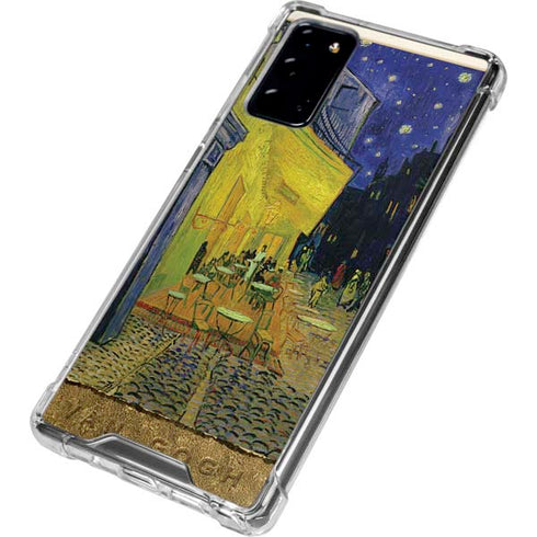 Vincent Van Gogh Cafe Terrace at Night Galaxy Note20 5G Clear Case