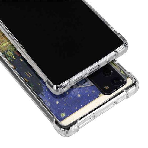 Vincent Van Gogh Cafe Terrace at Night Galaxy Note20 5G Clear Case