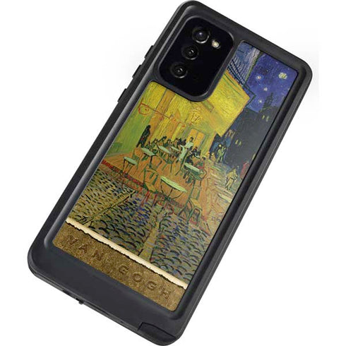 Vincent Van Gogh Cafe Terrace at Night Galaxy Note20 5G Waterproof Case