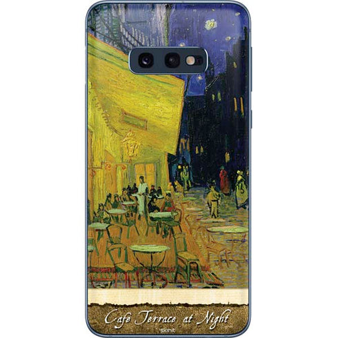 Vincent Van Gogh Cafe Terrace at Night Galaxy S10e Skin