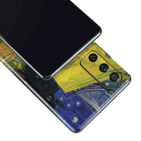 Vincent Van Gogh Cafe Terrace at Night Galaxy S20 Fan Edition Skin