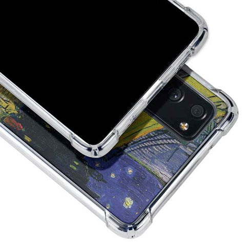 Vincent Van Gogh Cafe Terrace at Night Galaxy S20 FE Clear Case