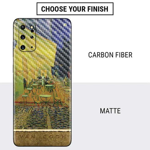 Vincent Van Gogh Cafe Terrace at Night Galaxy S20 Plus Skin