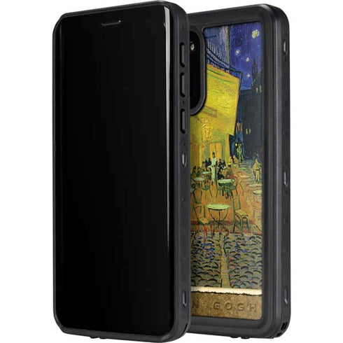 Vincent Van Gogh Cafe Terrace at Night Galaxy S20 Plus Waterproof Case