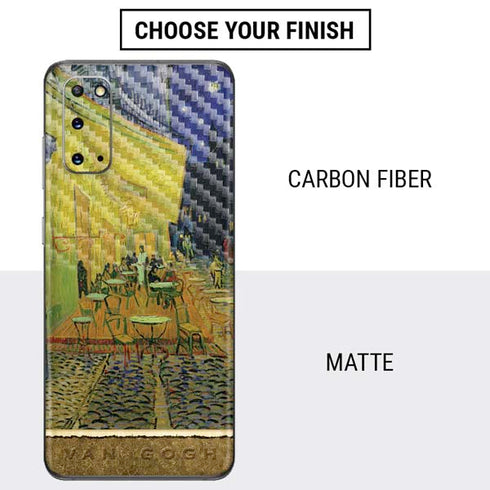 Vincent Van Gogh Cafe Terrace at Night Galaxy S20 Skin