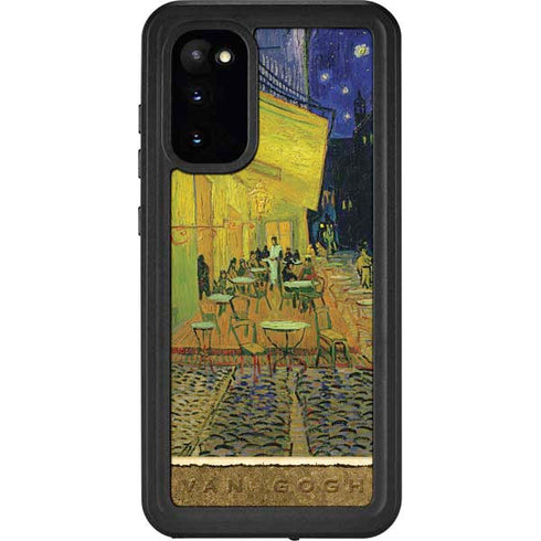 Vincent Van Gogh Cafe Terrace at Night Galaxy S20 Waterproof Case