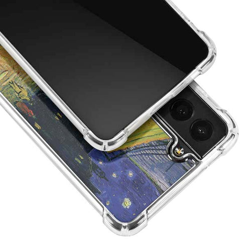 Vincent Van Gogh Cafe Terrace at Night Galaxy S21 5G Clear Case