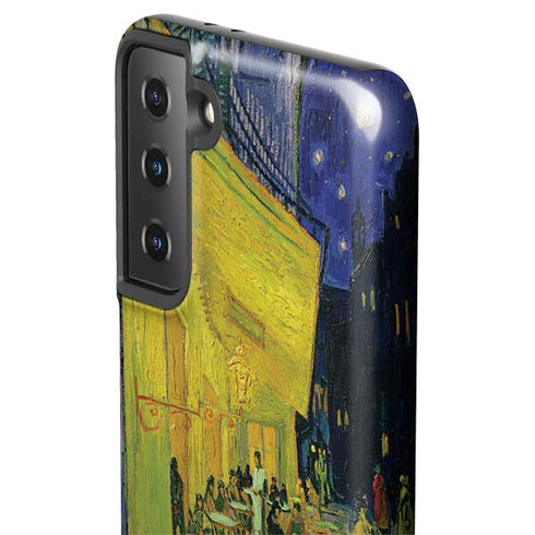 Vincent Van Gogh Cafe Terrace at Night Galaxy S21 Plus 5G Pro Case
