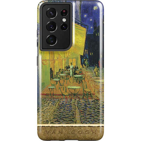 Vincent Van Gogh Cafe Terrace at Night Galaxy S21 Ultra 5G Pro Case