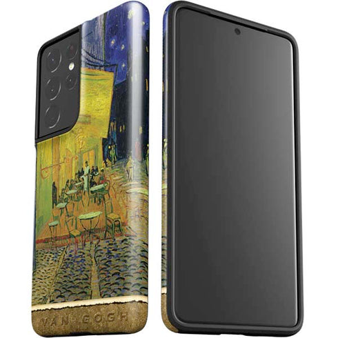 Vincent Van Gogh Cafe Terrace at Night Galaxy S21 Ultra 5G Pro Case