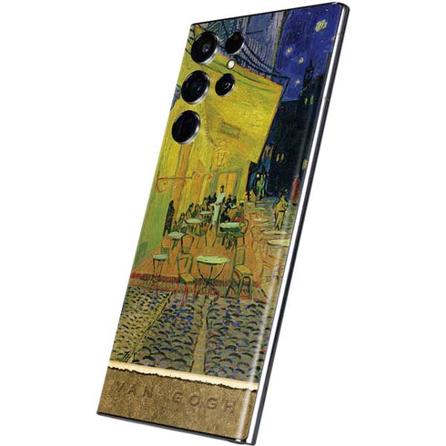 Vincent Van Gogh Cafe Terrace at Night Galaxy S22 Ultra Skin