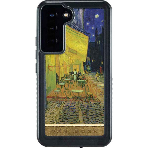 Vincent Van Gogh Cafe Terrace at Night Galaxy S23 Plus Waterproof Case