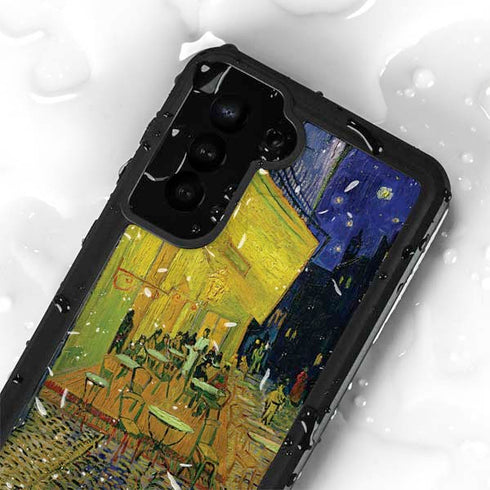 Vincent Van Gogh Cafe Terrace at Night Galaxy S23 Waterproof Case