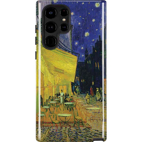 Cafe Terrace at Night by Van Gogh Galaxy S24 Ultra Impact Case