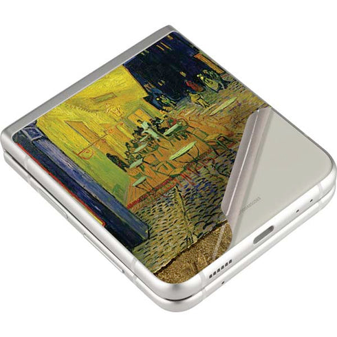 Vincent Van Gogh Cafe Terrace at Night Galaxy Z Flip3 5G Skin