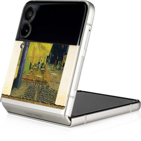 Vincent Van Gogh Cafe Terrace at Night Galaxy Z Flip3 5G Skin