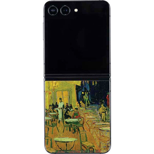 Cafe Terrace at Night by Van Gogh Galaxy Z Flip5 5G Skin