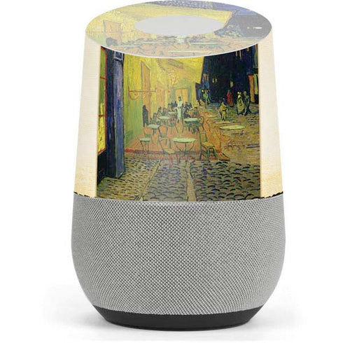 Vincent Van Gogh Cafe Terrace at Night Google Home Skin