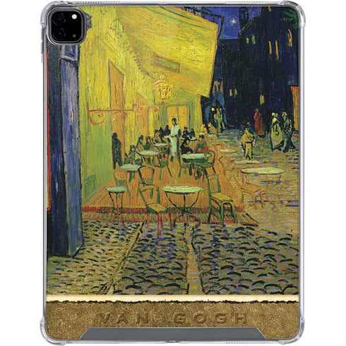 Vincent Van Gogh Cafe Terrace at Night iPad Pro 12.9in (2020) Clear Case