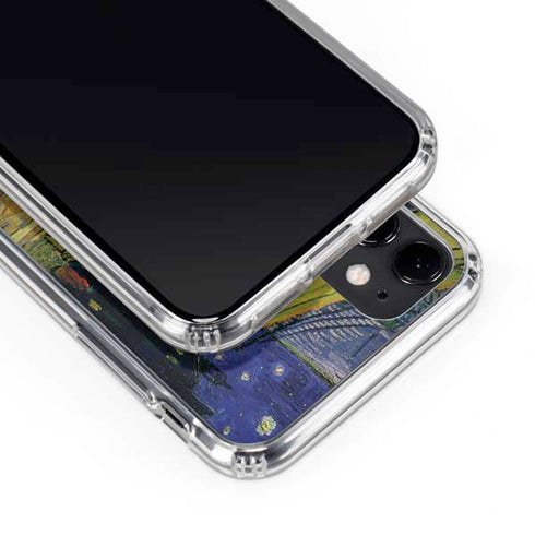 Cafe Terrace at Night by Van Gogh iPhone 11 Clear Case
