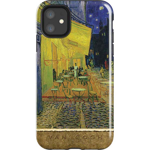 Vincent Van Gogh Cafe Terrace at Night iPhone 11 Impact Case