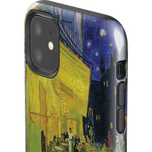 Vincent Van Gogh Cafe Terrace at Night iPhone 11 Impact Case