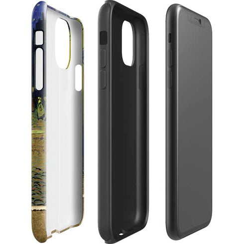 Vincent Van Gogh Cafe Terrace at Night iPhone 11 Impact Case