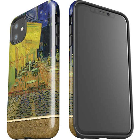 Vincent Van Gogh Cafe Terrace at Night iPhone 11 Impact Case