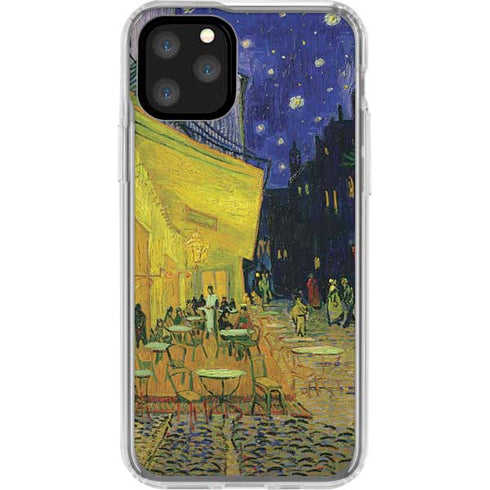 Cafe Terrace at Night by Van Gogh iPhone 11 Pro Clear Case