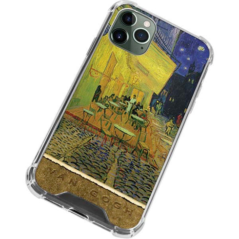 Cafe Terrace at Night by Van Gogh iPhone 11 Pro Max Clear Case