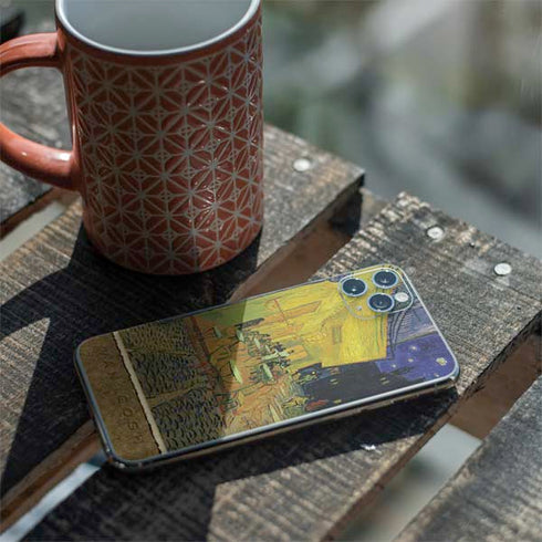 Vincent Van Gogh Cafe Terrace at Night iPhone 11 Pro Max Skin