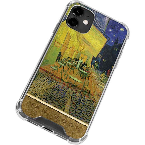 Vincent Van Gogh Cafe Terrace at Night iPhone 12 Clear Case