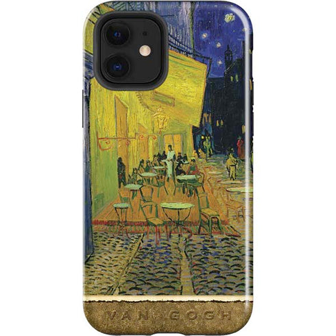 Vincent Van Gogh Cafe Terrace at Night iPhone 12 Impact Case