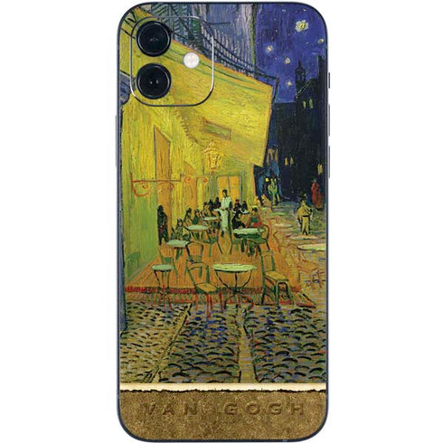 Vincent Van Gogh Cafe Terrace at Night iPhone 12 Mini Skin
