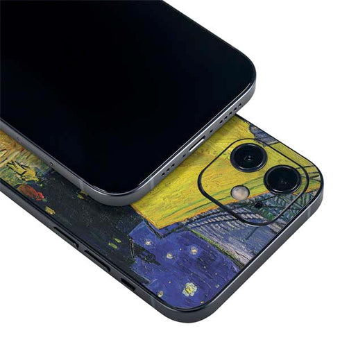 Vincent Van Gogh Cafe Terrace at Night iPhone 12 Mini Skin