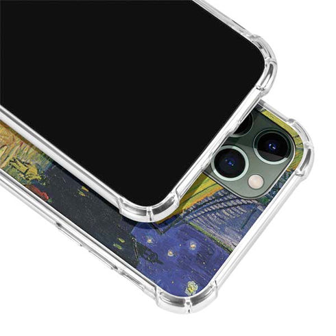 Vincent Van Gogh Cafe Terrace at Night iPhone 12 Pro Clear Case