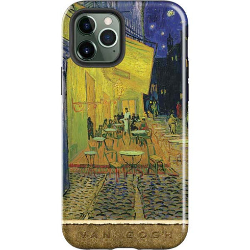 Vincent Van Gogh Cafe Terrace at Night iPhone 12 Pro Impact Case