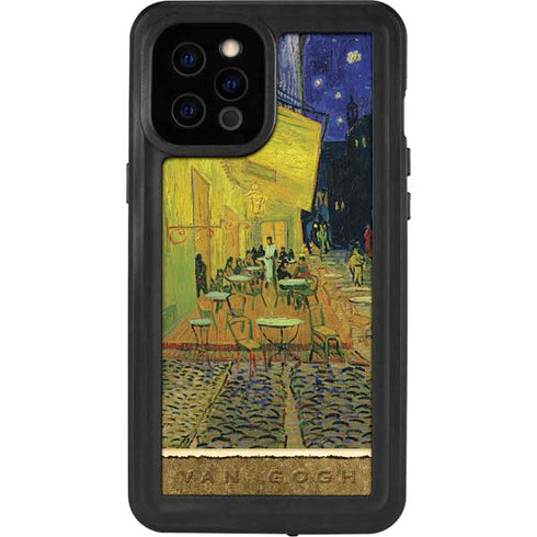 Vincent Van Gogh Cafe Terrace at Night iPhone 12 Pro Max Waterproof Case