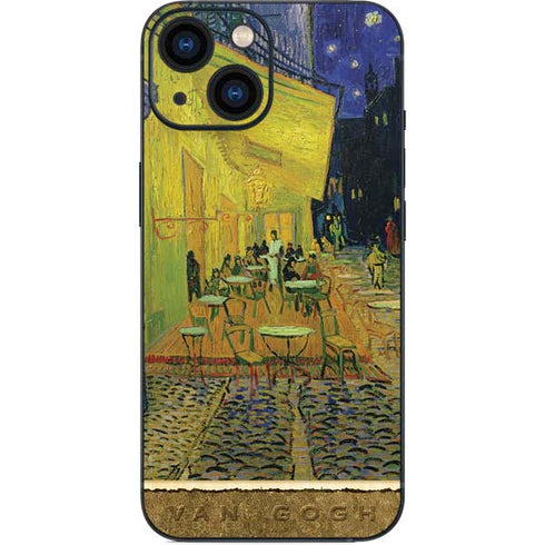 Vincent Van Gogh Cafe Terrace at Night iPhone 13 Mini Skin