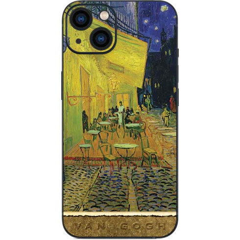 Vincent Van Gogh Cafe Terrace at Night iPhone 13 Skin