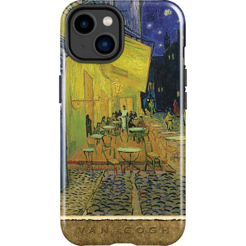 Cafe Terrace at Night by Van Gogh iPhone 15 Plus Impact Case