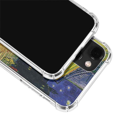 Vincent Van Gogh Cafe Terrace at Night iPhone 14 Plus Clear Case