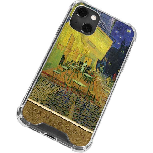 Vincent Van Gogh Cafe Terrace at Night iPhone 14 Plus Clear Case