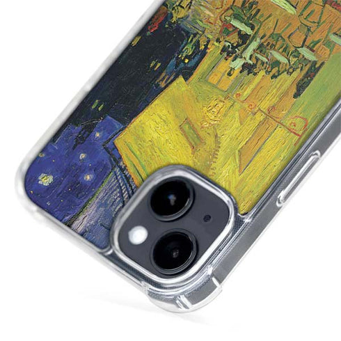 Cafe Terrace at Night by Van Gogh iPhone 15 Plus MagSafe Case