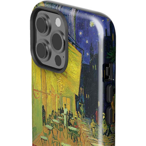 Cafe Terrace at Night by Van Gogh iPhone 15 Pro Max Impact Case