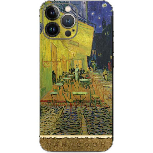 Vincent Van Gogh Cafe Terrace at Night iPhone 14 Pro Max Skin