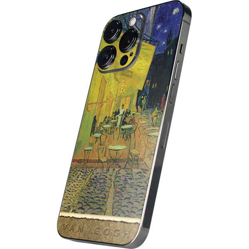 Cafe Terrace at Night by Van Gogh iPhone 15 Pro Skin