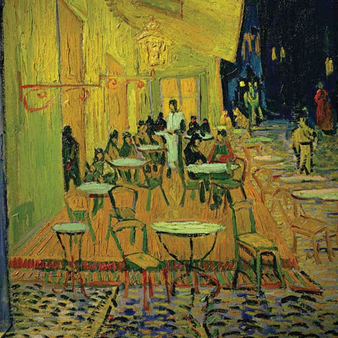 Vincent Van Gogh Cafe Terrace at Night iPhone X Skin