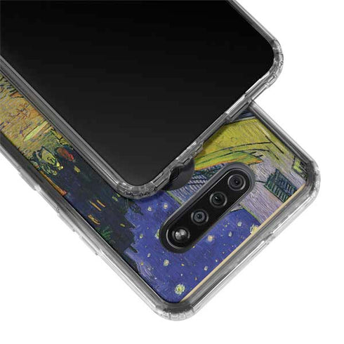Cafe Terrace at Night by Van Gogh LG K51/Q51 Clear Case