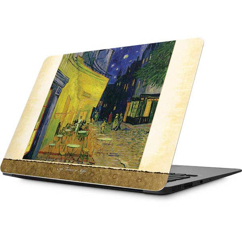 Vincent Van Gogh Cafe Terrace at Night Apple MacBook Skin